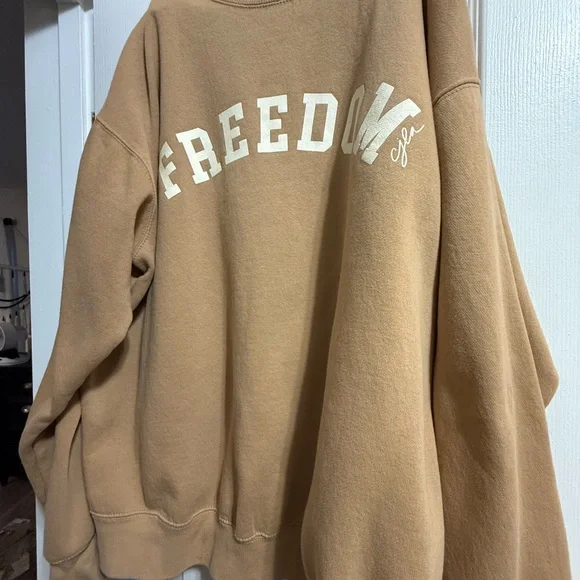 Brown FREEDOM Sweatshirt - Picture 2 of 4